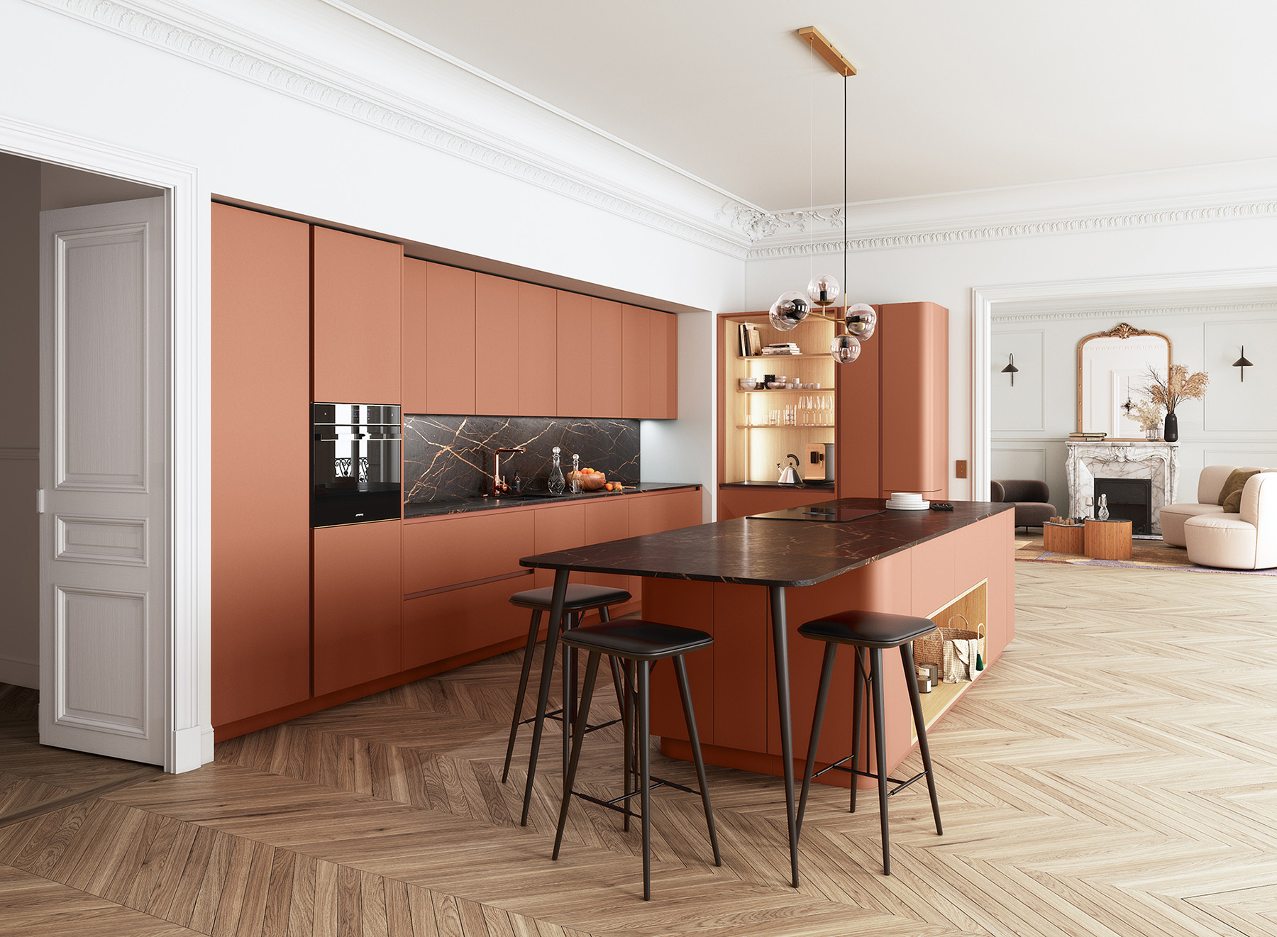Cuisine terracotta