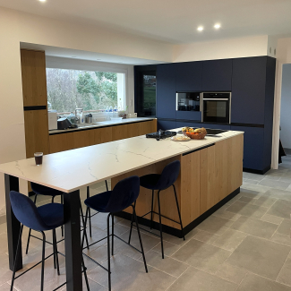 cuisine bois et blanche