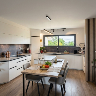 Cuisine blanche U