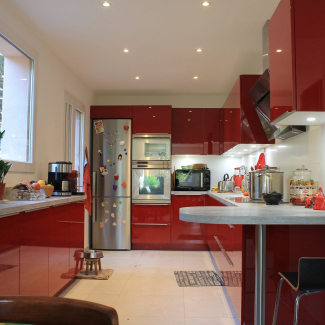 Cuisine rouge