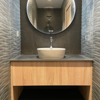 Salle de bain bois