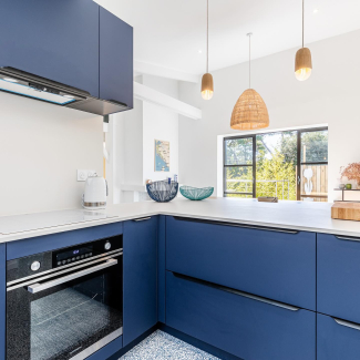 Cuisine bleue