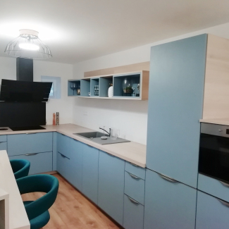 cuisine bleue