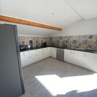 Cuisine blanche en L