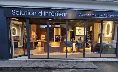 Magasin cuisine vitré